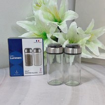 보관밀폐용기 양념통설탕프림기 오븐락 미니양념통 2조 투명 조미료 소스 설탕 소금