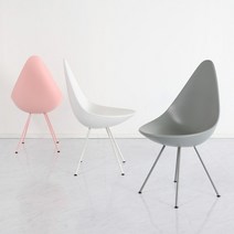 세밀라 체어 카페 인테리어 디자인 플라스틱 의자, 민트그린