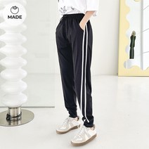 토마토팩토리 여성용 핫썸머 두줄라인 트레이닝 조거팬츠(2color)