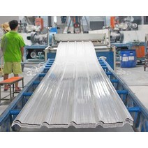 PVC 플라스틱 지붕 작업장 칼라강판지붕 공사 누수
