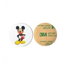 CUID 재기록 가능 쓰기 NFC 카드 코인 40mm 13.56MHz 안드로이드 앱 MCT 전화 스티커 RFID 액세스 제어 토, 15 10Pcs, 없음