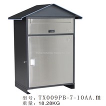 무인택배함 택배 캐비닛 자체 리프팅 캐비닛 빌라 커뮤니티 개인 주택 야외 대형 소포 수신, TX009PB-7-10AA.M 스테인리스 스틸