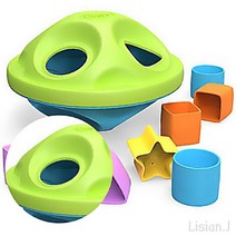 UFO 도형 맞추기 14개월 아기 발달 18개월 아기 장난감 13개월 아기 장난감