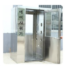 에어샤워부스 공조시스템 클린부스 에어샤워기, 컬러강판싱글더블블로잉-R74
