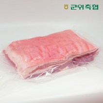 국내산 냉장 오겹살 (껍질있는 삼겹살 ) 수육용 제수용 덩어리 2kg 당일작업, 1개, 2kg(1개)