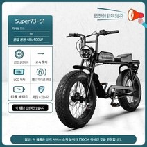 로드바이크 전기스쿠터 노인전동차 삼륜 전기자전거, 20AH, 48V