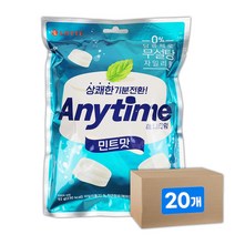롯데제과 애니타임 민트맛, 20개, 92g