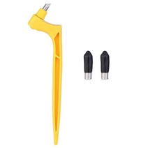 LMDZ 1PC 360 회전 유틸리티 나이프 펜 종이 절단 조각 DIY 아트 공예 휴대용 칼, [04] yellow