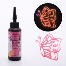 20ML UV 수지 크리스탈 에폭시 3D 발광 스타일링 펜 훅 라인 핸드페인팅 자외선 큐어링 글루 DIY 공예 모델링 수지 아트입니다, 1 건, 12