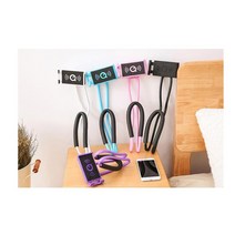 집콕OTT 침대에 누워 영화보기 핸드폰거치대 휴식, 화이트