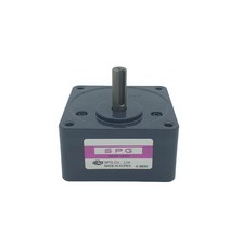 S6DA25B SPG 감속기 60각 감속비 1/25 D-CUT TYPE (SPG 6~25W 모터용) 에스피지 일반형 평행축 감속기
