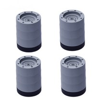 포니온 높이조절 세탁기 받침대 드럼 건조기 받침 수평 패드, 3단 높이(8.5cm) 4개 세트