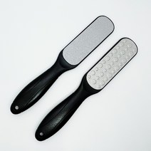 메탈 발뒤꿈치 초강력 양면 각질 제거제 스텐 발밀이