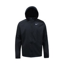 나이키 런 스트라이프 우븐 재킷 블랙 남자 후드자켓 긴팔 바람막이 트레이닝 스포츠 상의 CU5353-010