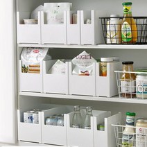 펜트리 수납박스 주방수납 바구니 펜트리정리함 G형, 쇼핑탐구자 본상품선택