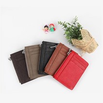 동전 카드보관 여성 소가죽 카드지갑 패션잡화 교통카드지갑