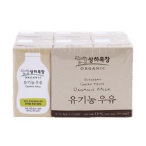 [메가마트]매일 상하목장 유기농 멸균 우유 200ml*6, 1개