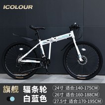 MTB 광폭타이어 바퀴큰자전거 팻바이크 산악용 성인용 학생용 여성용 자전거, 21단, 27.5인치, E