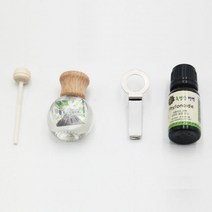 [에코숲라이프] 편백나무 차량용 디퓨져 방향제(차량방향제/캔디)+리필오일 10ml, |스타일:(차량방향제/캔디)+리필오일 10ml