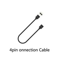 마더 보드 mutile color 5050 RGB LED 스트립 PC 케이스 ASUS Aura SYNCRGB Fusion 2.0 4 핀 헤더 10 웨이 허브 스플리터 12V, [02] 4pin Connection, [03] 4pin Connection