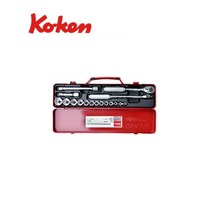 코켄 koken 코켄 6각 3 8 17 PCS 소켓세트 3255M-6P 복스
