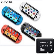 PSVITA 2세대 2005 라임그린 화이트 +8기가 정발 중고