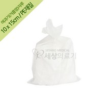 PE재질 여과기 거름망자루 거름망보자기 100장, 씨에스에이치166 가10x세15cm100장