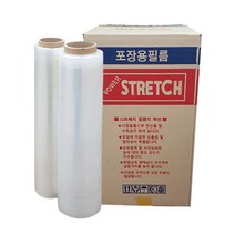 국산 스트레치필름 공업용랩 - 핸드용 수동랩 (15/18/20/25/30MIC), 20mic*500mm*400m