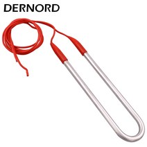 태양열온수기 DERNORD 침수 가열 요소 12V DC 태양열 온수기 U 타입 관형 전기 히터 200W, 4.48V 500w