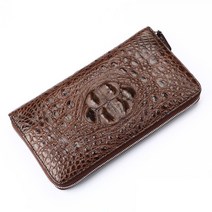 악어가죽지갑 수제 가죽 지갑 아빠 선물 클러치백 W12