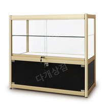 블랙 스팽글 카페 쇼케이스 베이커리 냉장 업소용 인테리어 호텔 빵 케익 유리 진열대 쿠키, A형80x50x90강화유리포함