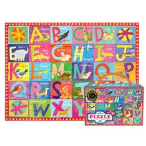 eeBoo 동물알파벳 20피스 퍼즐 / 3세이상, 상세설명 참조, 종이/3~5세
