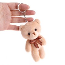 인형꽃다발 고백인형 졸업식인형 작은 크기 약 10cm 색상 곰 봉제 인형 결혼 선물 러브 베어 꽃다발 장식, 04 카키