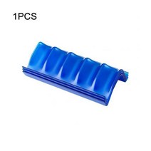 5 슬롯 에센셜 오일 병 디스플레이 스탠드 홀더 홈 스토리지 랙 아로마 테라피 향수, 푸른