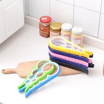 [아이디어홍] 멀티 잼병 다용도 만능 오프너 병따개 다용도 오프너 D타입 다따줘, 옐로우