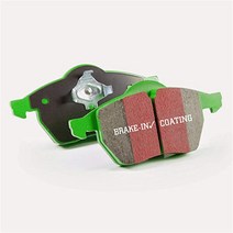 EBC Brakes DP21947 Greenstuff 2000 시리즈 스포츠 브레이크 패드, 단일옵션