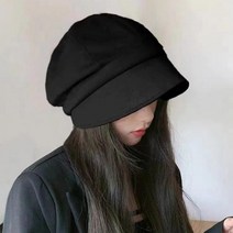 스웨이드 넓은챙 베레모 세무모자 대두챙모자 레트로헌팅캡 루즈핏베레모 빅사이즈모자 캡모자 벙거지