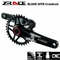 zrace 블레이드 1 x 10 11 mtb xctram 170175mm 32t34t36t bb6873 체인 세트용 12단 크랭크셋 독수리 이빨, 175mm, 38톤, bb없이