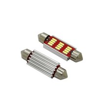 제너레이터 제네레다 발전기 자동차 led 독서 등 더블 팁 광각 조명 및 높은 루멘 강력한 침투력 낮은 발열 10 pcs, 31mm 백색광