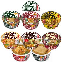 (여러가지맛골라담기) 일본 닛신 돈베이 라면 우동 소바 12개입, 유부우동x4개+튀김우동x4개+카레우동x4개 12개