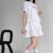 뷔스티에 러블리 캉캉 미니 원피스