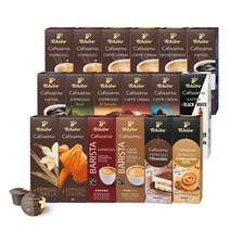 치보 카피시모 캡슐커피 18종 30캡슐 에카페 카피탈리시스템 전용, 에스프레소 브라질 30캡슐