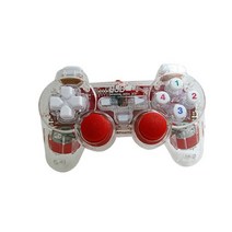 유선 게임 컨트롤러 USB 패드 조이스틱 PC 용 Win7/8/10 XP Windows 노트북 컴퓨터 빛나는, 03 red
