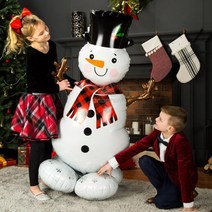 스노우맨 대형 은박풍선 88X139 겨울 이벤트 소품 크리스마스 느낌 눈사람 에어벌룬, 상세페이지 참조