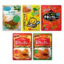 하치 인스턴트 카레 5종 어쏘티드, 단품