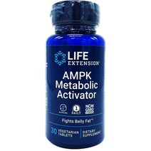 라이프 익스텐션 AMPK 메타볼릭 액티베이터 베지테리안 타블렛, 1병, 30정