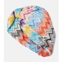 Missoni Zig-zag 니트 헤드 랩