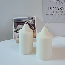 오브제캔들 필라캔들 7종 모음 더네이처하우스, 시트러스버베나, 5.뚱 크레파스(150g 5x10cm)