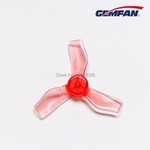 모터 4쌍 8pcs 샤프트 0.8mm 3-블레이드 Gemfan 1219 31mm 중공 컵 브러시리스 모터 CCW/CW 프로펠러 RC 드, 01 Through red