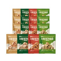 허닭 [본사당일출고] 스팀 닭가슴살 4종 100g 혼합(마늘맛+고추맛+깻잎맛+탄두리맛), 16팩